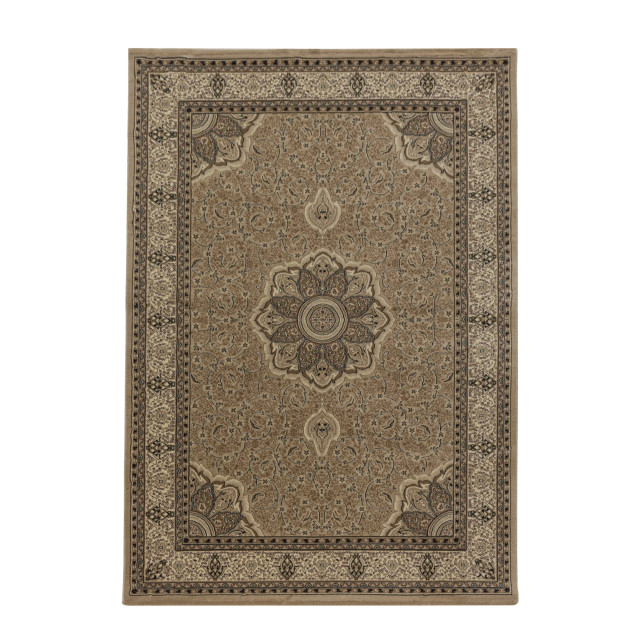 Muratap Isfahan oosters klassiek laagpolig vloerkleed beige- 120x170 cm 1220044 large