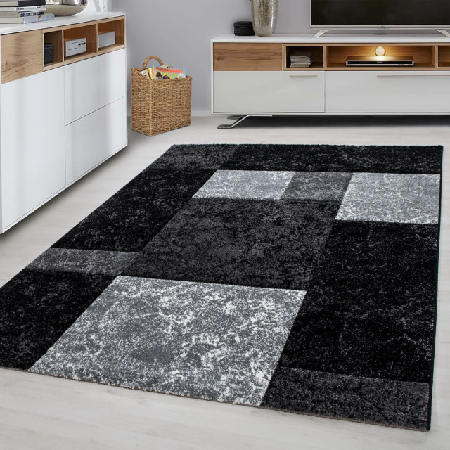 Muratap Basic collection modern vloerkleed / grijs laagpolig- 80x300 cm 1129653 large