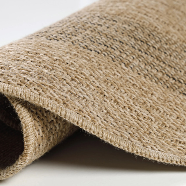 Muratap Natur vloerkleed berlin rond buitenkleed sisal laagpolig indoor en outdoor 160 cm rond 2447461 large