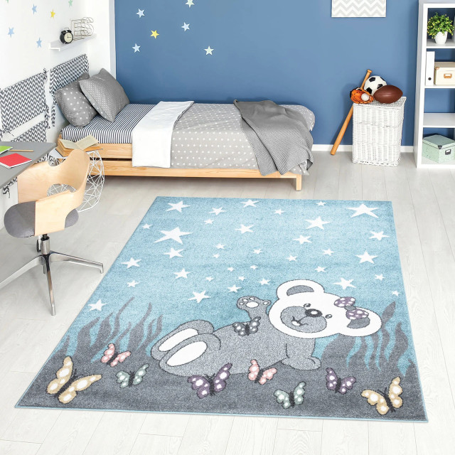 Muratap Vloerkleed teddy laagpolig anime kids 120x170 cm 2387908 large