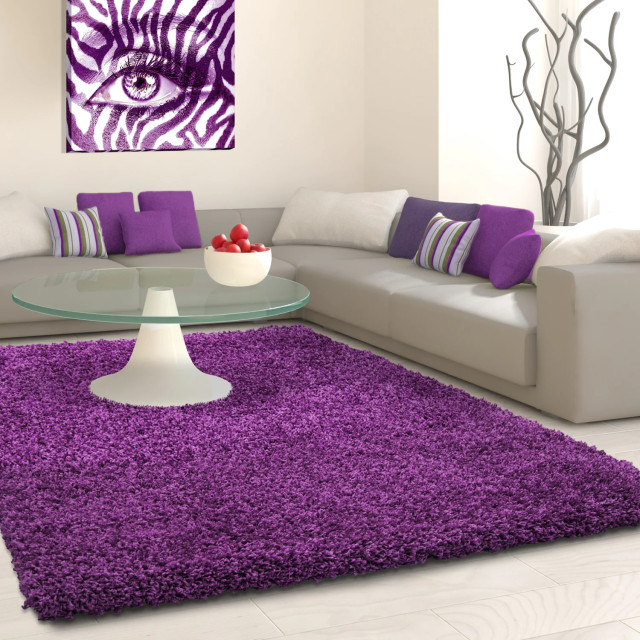 Muratap Basic shaggy vloerkleed hoogpolig- 240x340 cm 1128695 large