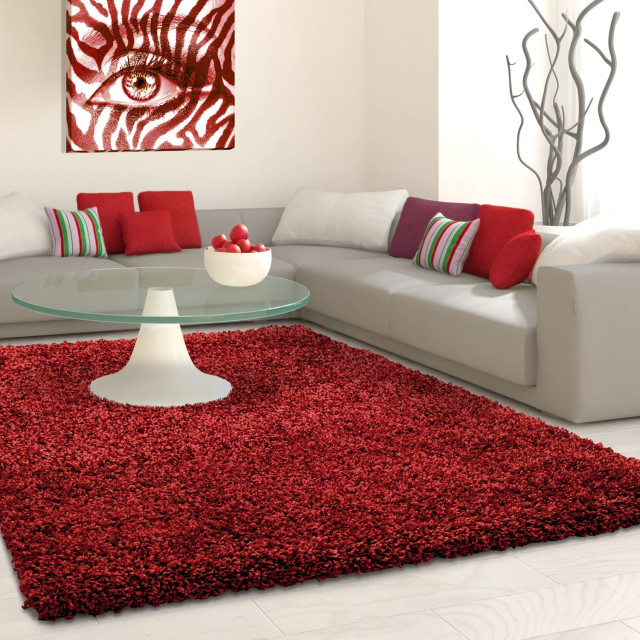 Muratap Basic shaggy vloerkleed hoogpolig- 300x400 cm 1128637 large