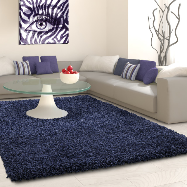 Muratap Basic shaggy vloerkleed donker hoogpolig- 300x400 cm 1128665 large