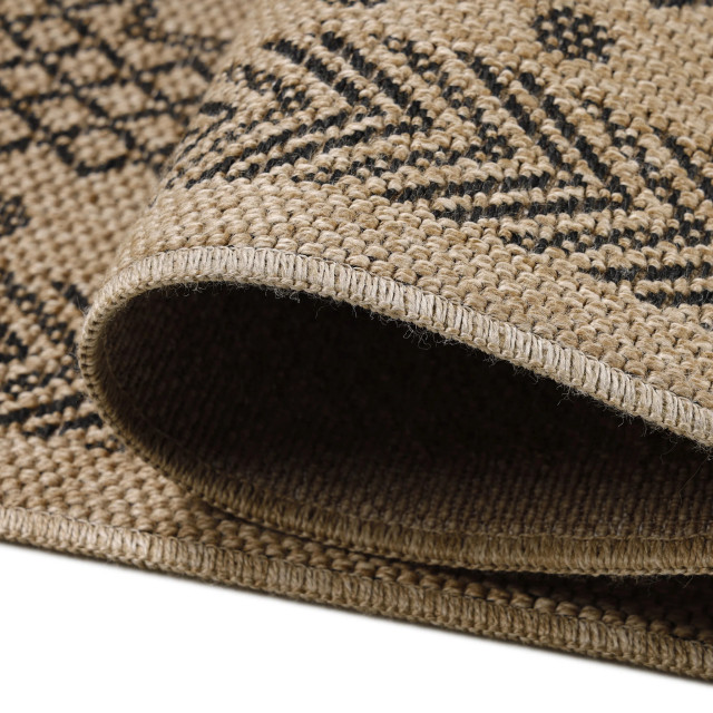 Muratap Natur vloerkleed kumar buitenkleed sisal laagpolig indoor en outdoor beige 200x290 cm 2447397 large