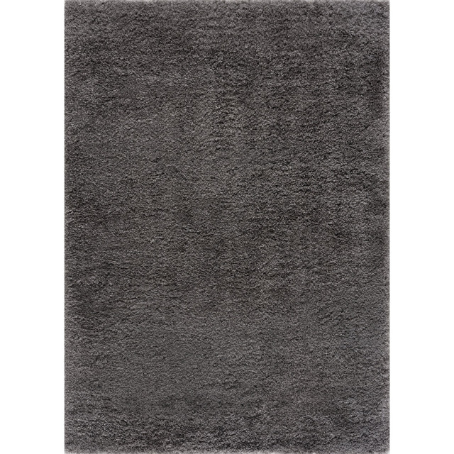 Muratap Porto soft fluffy vloerkleed hoogpolig effen donker 200x290 cm 1601775 large