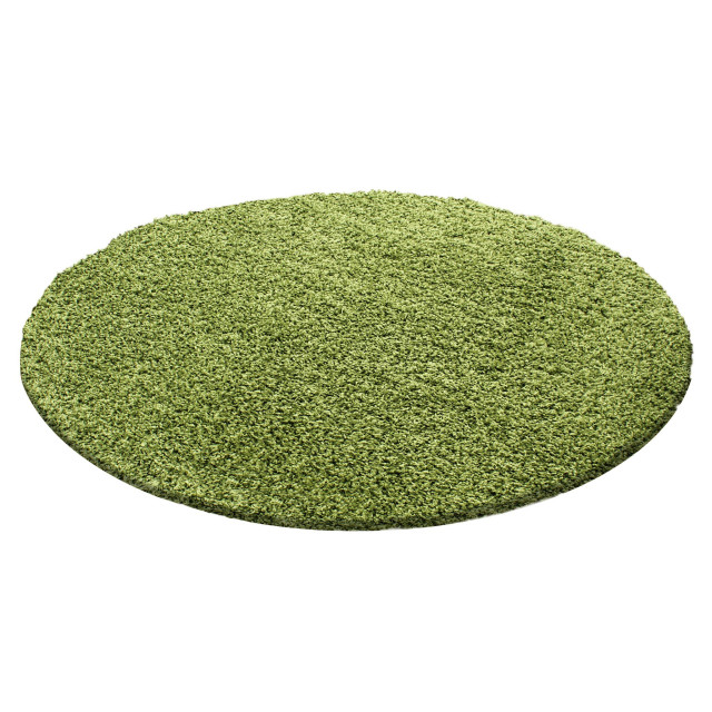 Muratap Basic rond shaggy vloerkleed hoogpolig- 200 cm rond 1128732 large