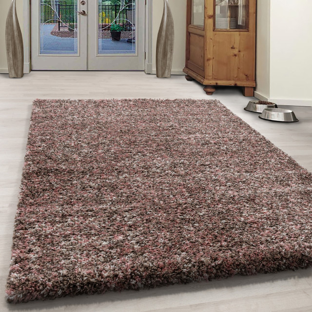 Muratap Rainbow soft shaggy hoogpolig vloerkleed beige / 80x250 cm 1216650 large