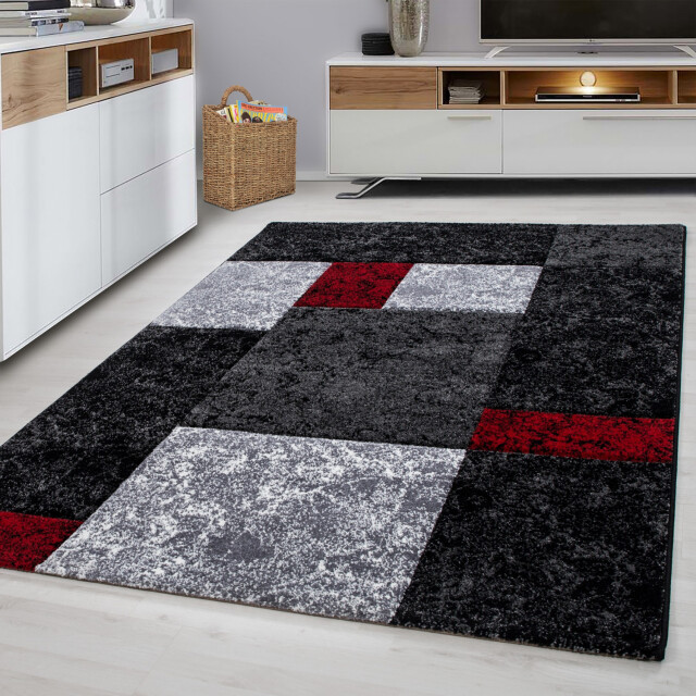 Muratap Basic collection modern vloerkleed / grijs laagpolig- 240x340 3068148 large