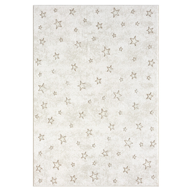 Muratap Mara vloerkleed kinderkamer creme laagpolig- 160x230 cm 2832417 large