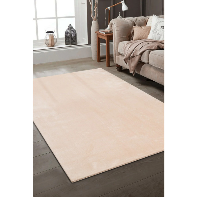 Muratap Samba soft fluffy vloerkleed laagpolig beige- 120x170 cm 2490223 large