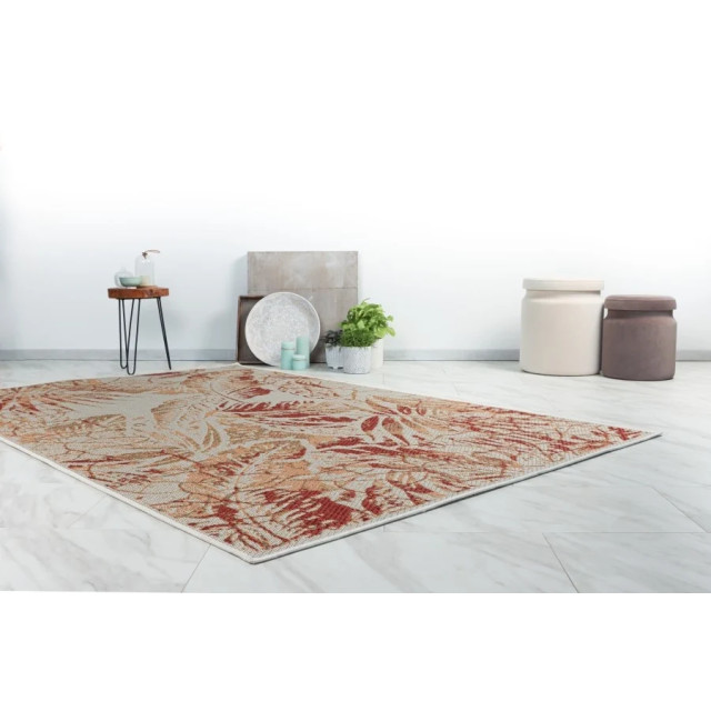 Muratap Capri in & outdoor tapijt laagpolig vloerkleed binnen en buiten / oranje- 200x290 cm 2413349 large