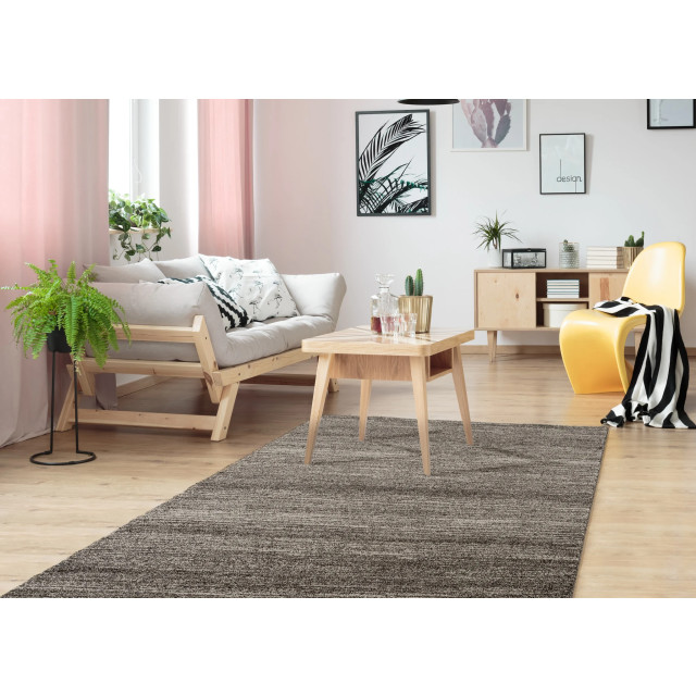 Muratap Loft modern effen vloerkleed laagpolig- 120x170 cm 1130083 large