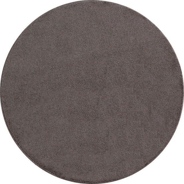 Muratap Basics effen rond vloerkleed laagpolig- 240 cm rond 2584873 large