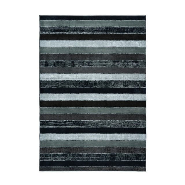 Muratap Greta stripe recycled vintage vloerkleed laagpolig groen- 200x290 cm 2413295 large