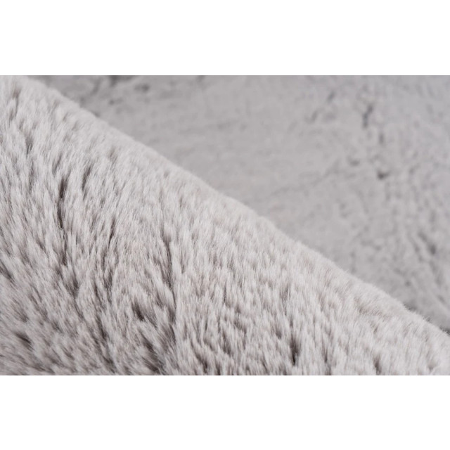 Muratap Ethernity luxe fluffy soft vloerkleed hoogpolig effen tapijt grijs- 200x290 cm 2820916 large