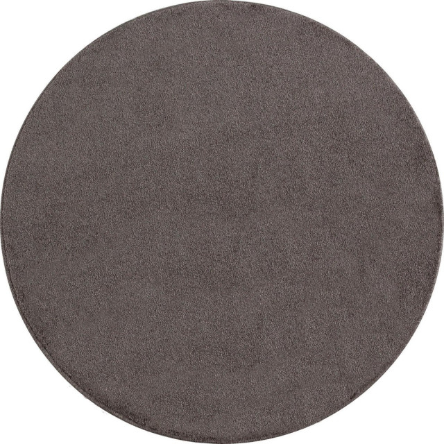 Muratap Basics effen rond vloerkleed laagpolig- 120 cm rond 1129521 large