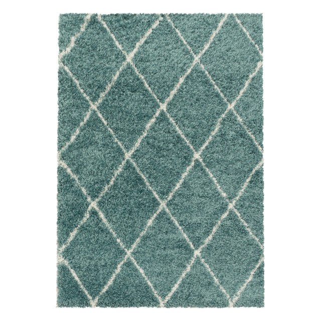 Muratap Harmony soft shaggy hoogpolig vloerkleed / turquoise- 160x230 cm 1219751 large