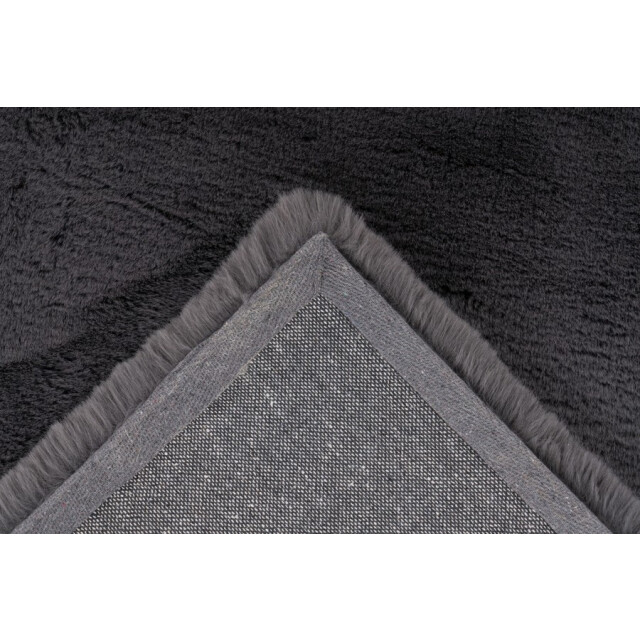 Muratap Ethernity luxe fluffy soft vloerkleed hoogpolig effen tapijt antraciet- 2820927 large