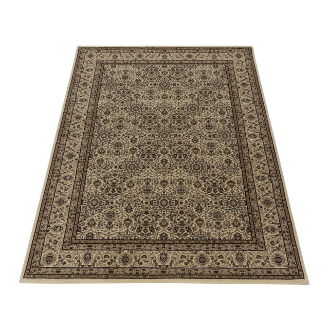 Muratap Tabriz oosters klassiek laagpolig vloerkleed beige- 160x230 cm 1220024 large