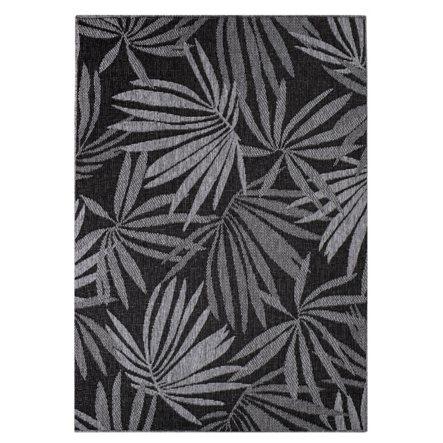 Muratap Duo binnen en buiten vloerkleed dubbelzijdig outdoor laagpolig tapijt grijs- 120x170 cm 2891690 large