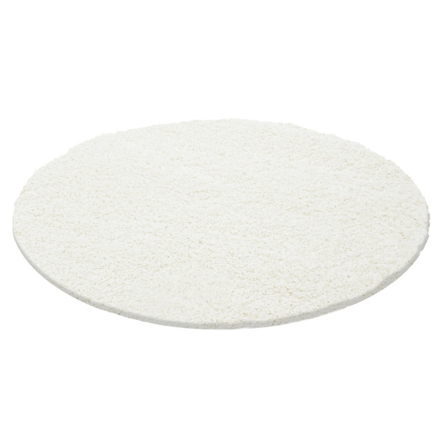 Muratap Basic rond shaggy vloerkleed hoogpolig- 80 cm rond 1128749 large