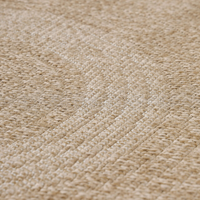 Muratap Natur vloerkleed rond buitenkleed sisal laagpolig indoor en outdoor 160 cm rond 2447467 large