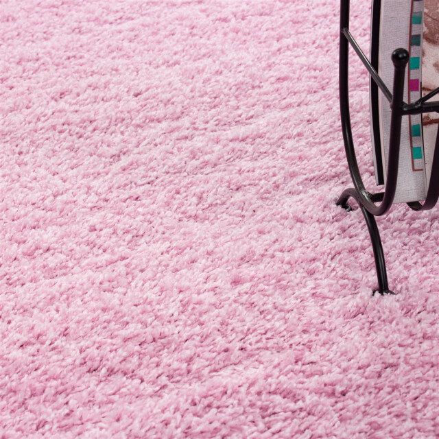 Muratap Basic shaggy vloerkleed roze hoogpolig- 160x230 cm 1128654 large