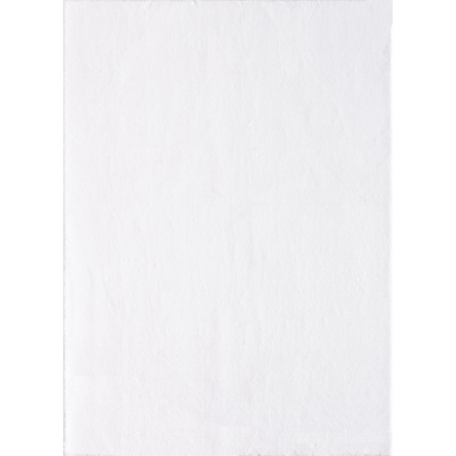 Muratap Soft basics wasbaar effen vloerkleed wit hoogpolig- 120x160 cm 2226664 large