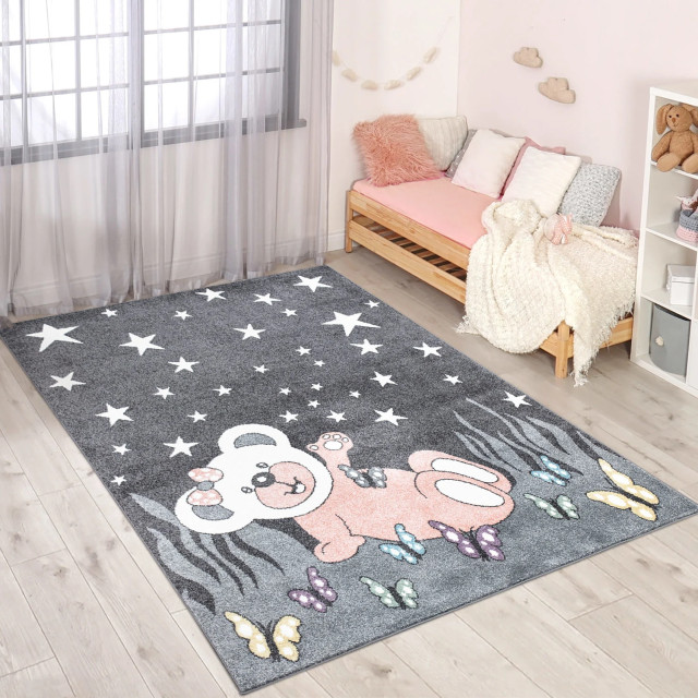 Muratap Vloerkleed teddy laagpolig anime kids 80x150 cm 2387897 large