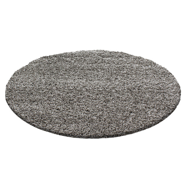 Muratap Basic rond shaggy vloerkleed hoogpolig- 120 cm rond 1128621 large