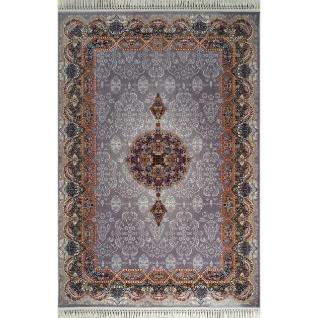 Muratap Isfahan oosters vloerkleed laagpolig klassiek vintage tapijt / multi- 80x150 cm 2912174 large