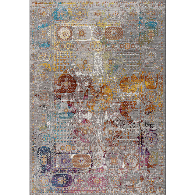 Muratap Picasso feraghan vintage vloerkleed / beige laagpolig- 140x200 cm 2438942 large