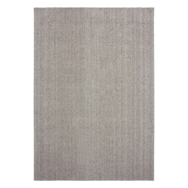 Muratap Natural vloerkleed wol polyester effen laagpolig vloerkleed woonkamer slaapkamer 120x170 cm 2849907 large