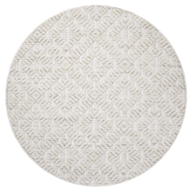 Muratap Clasico vloerkleed woonkamer laagpolig tapijt- 160 cm rond 2832508 large