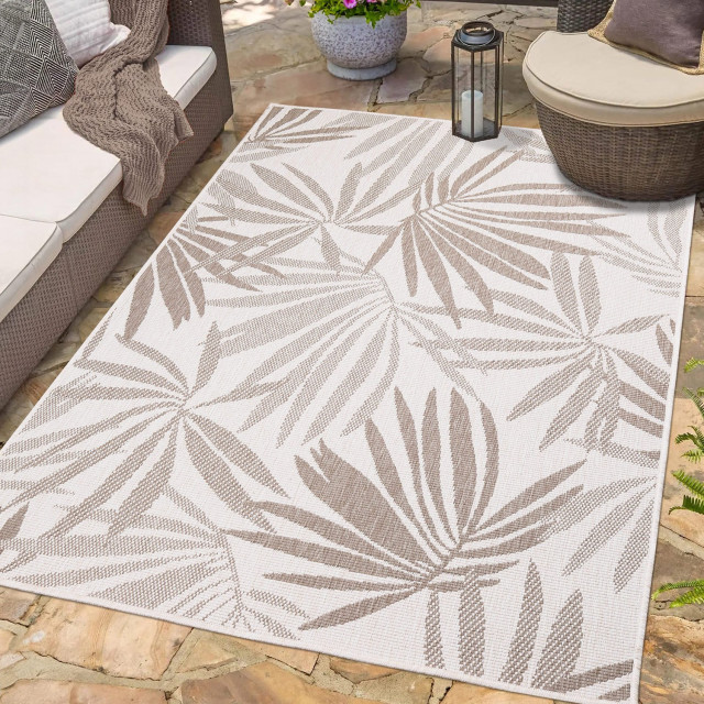 Muratap Duo binnen en buiten vloerkleed dubbelzijdig outdoor laagpolig tapijt 200x290 cm 2891694 large