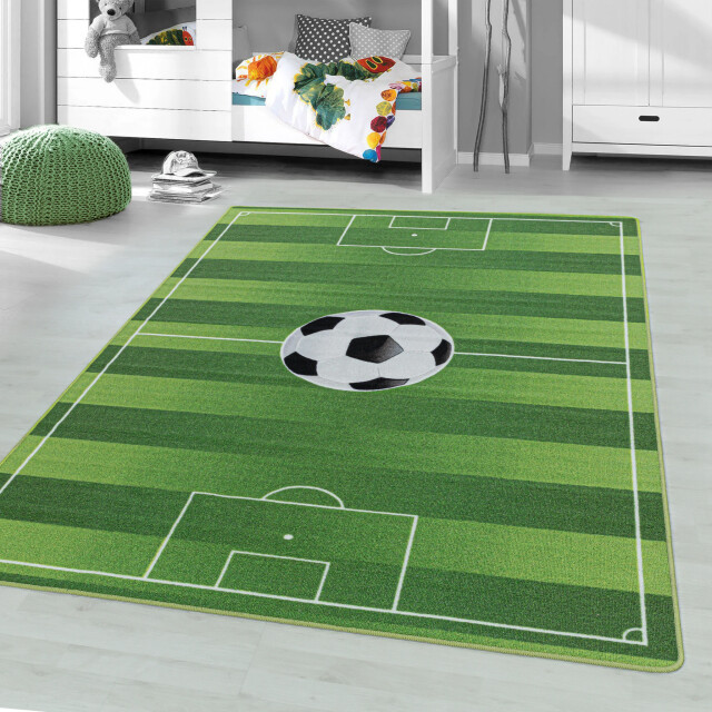 Muratap Play vloerkleed kinderkamer voetbal laagpolig 160x230 cm 1283485 large