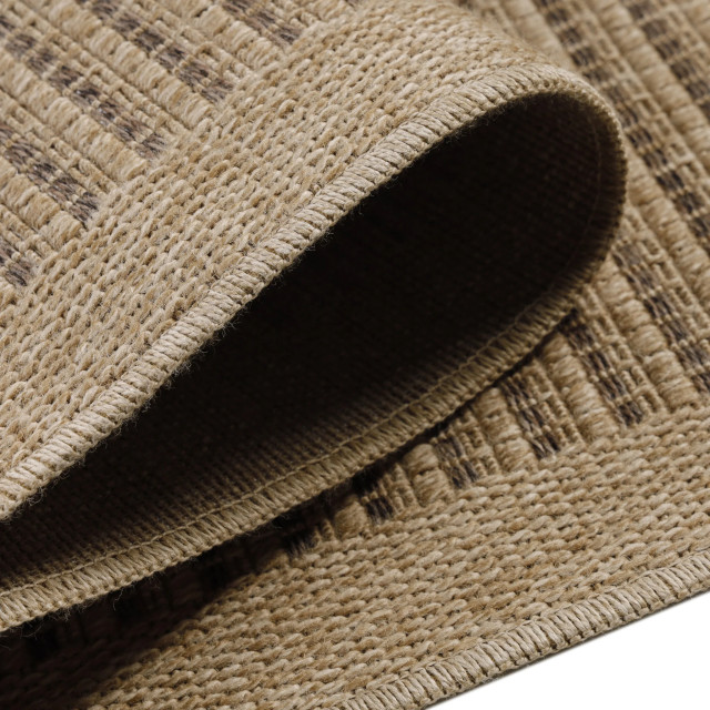 Muratap Natur vloerkleed bali buitenkleed sisal laagpolig indoor en outdoor beige 80x150 cm 2447410 large