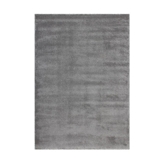 Muratap Velvet soft laagpolig effen vloerkleed fluweel zilver grijs- 200x290 cm 2780335 large
