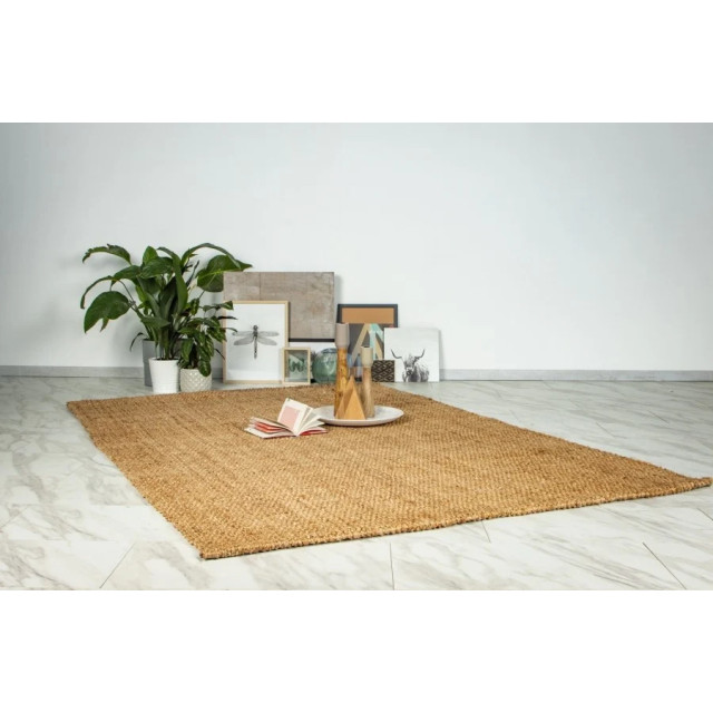 Muratap Nature jute tapijt geweven vloerkleed effen bohemian- 120x170 cm 2925789 large