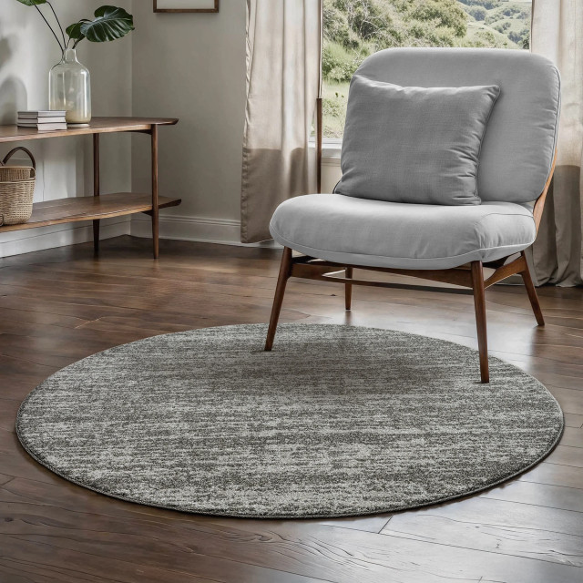 Muratap Relax oslo laagpolig effen vloerkleed rond modern tapijt - 80 cm rond 2925987 large