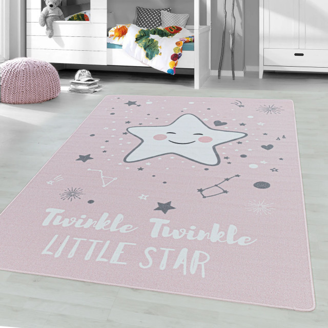 Muratap Play vloerkleed kinderkamer little star laagpolig 160x230 cm 1283540 large