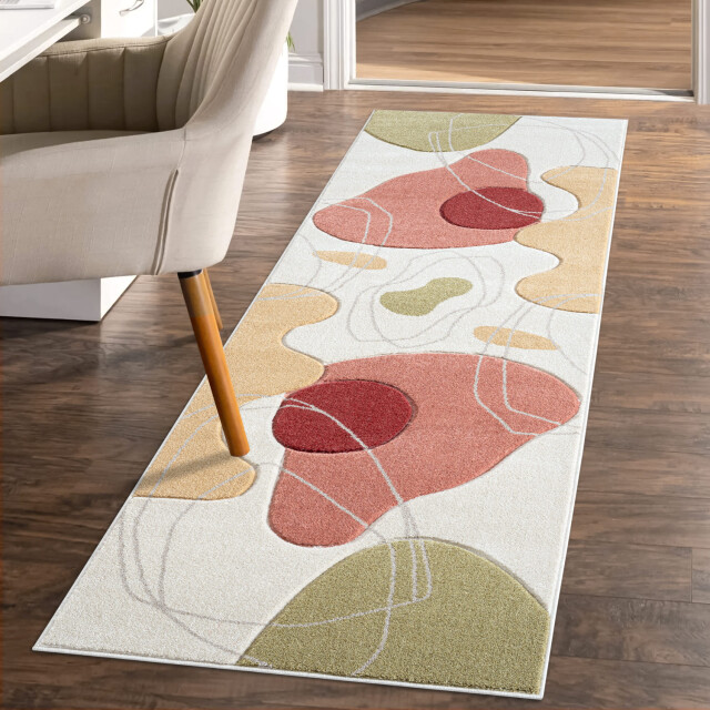 Muratap Bonito everest 3d laagpolig vloerkleed tapijt multi- 80x300 cm 2888285 large