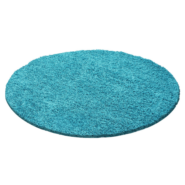 Muratap Basic rond shaggy vloerkleed hoogpolig- 200 cm rond 1128591 large