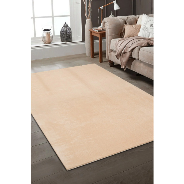 Muratap Samba soft fluffy vloerkleed laagpolig donker beige- 160x230 cm 2490231 large