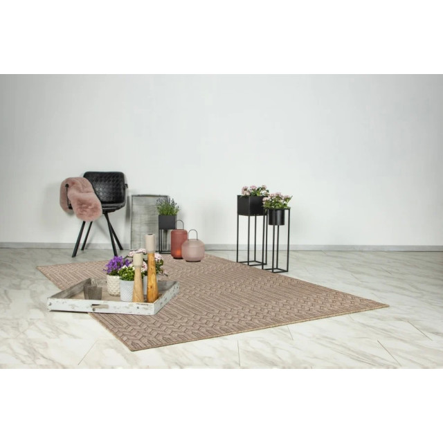 Muratap Costa indoor & outdoor vloerkleed laagpolig buitenkleed sisal tapijt - 120x170 cm 2926929 large