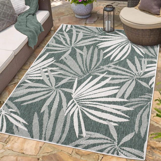 Muratap Duo binnen en buiten vloerkleed dubbelzijdig outdoor laagpolig tapijt 80x150 cm 2891699 large