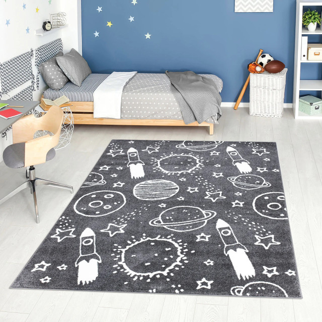 Muratap Vloerkleed space laagpolig anime kids 120x170 cm 2387922 large