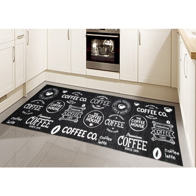 Muratap Coffee keukenloper anti-slip wasbaar 80x150 cm 2226567 large