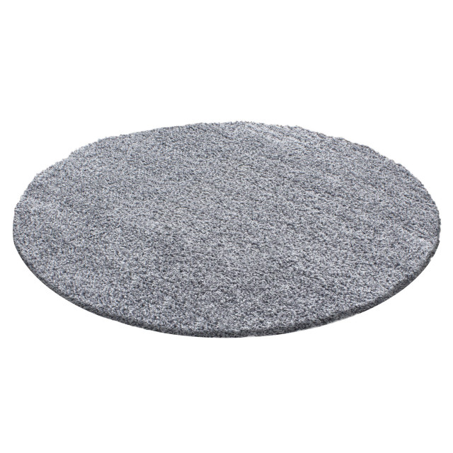 Muratap Basic rond shaggy vloerkleed licht hoogpolig- 80 cm rond 1128707 large