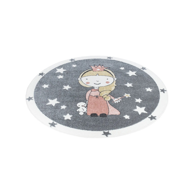 Muratap Vloerkleed princess rond laagpolig anime kids 120 cm rond 2387958 large